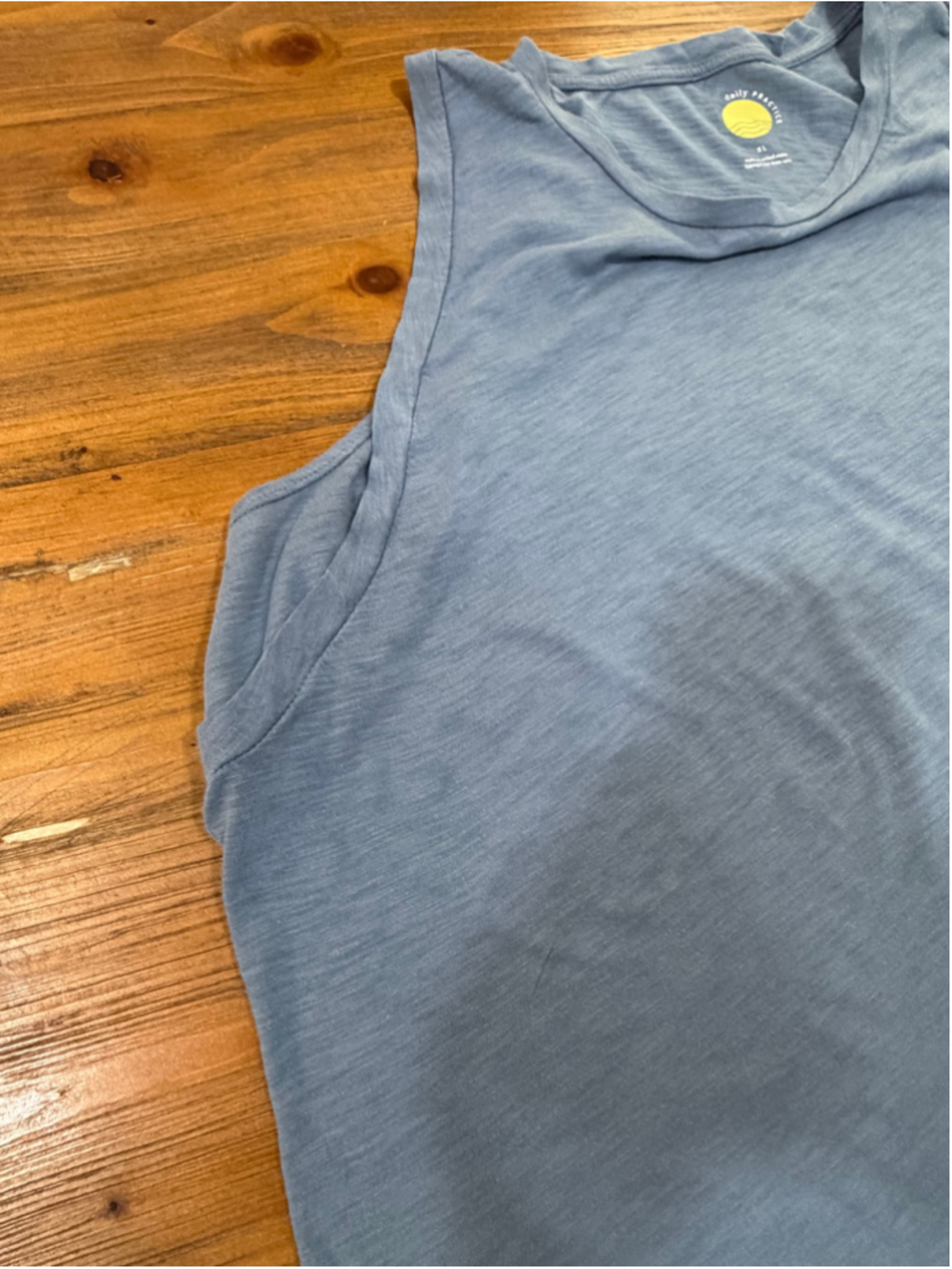 Daily Practice Tank Top XL Blue - Picture 3 of 4